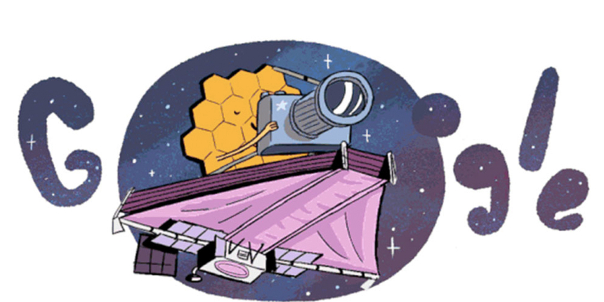 Google, James Webb uzay teleskobunu doodle yaptı