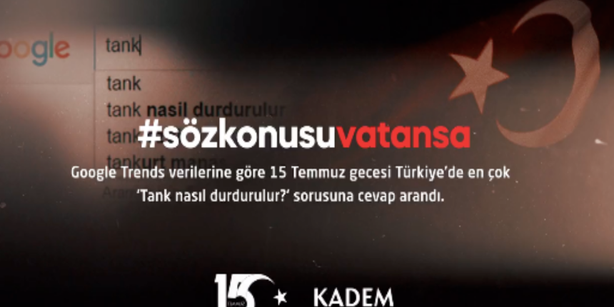 KADEM'den 15 Temmuz'a anlamlı kampanya: 'Söz Konusu Vatansa!'