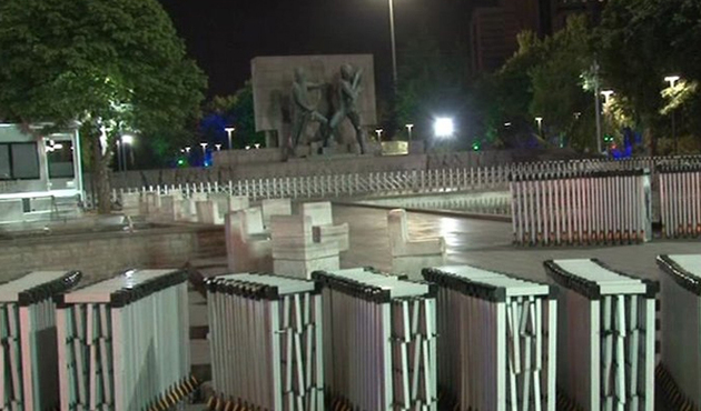 Kılıçdaroğlu'nun yürüyüş başlatacağı Güvenpark'ta hareketli dakikalar