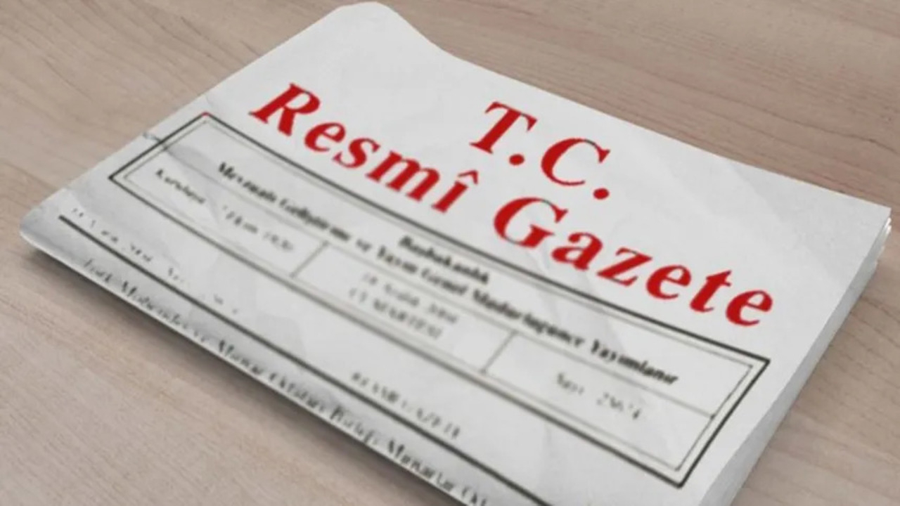Resmi Gazete'de bugün! 23 Temmuz 2022 tarihli sayı