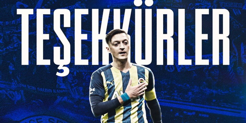 Mesut Özil’den duygusal veda: Fenerbahçe formasıyla başarılar elde etmek istemiştim