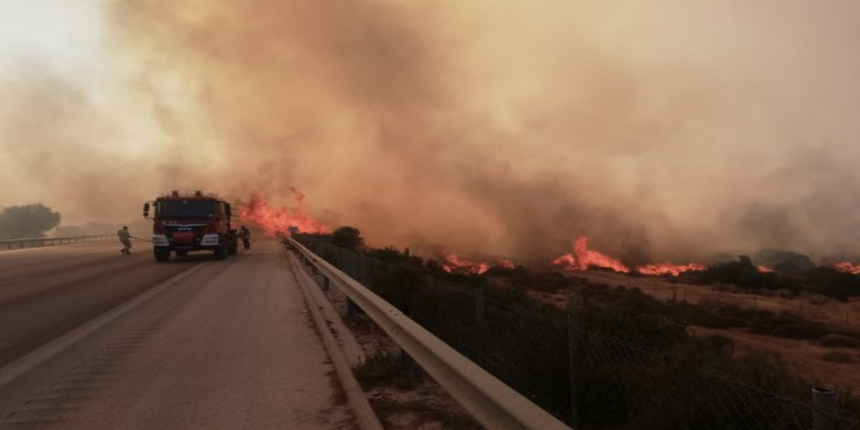 İzmir-Çeşme otoyolunda çıkan yangının nedeni belli oldu