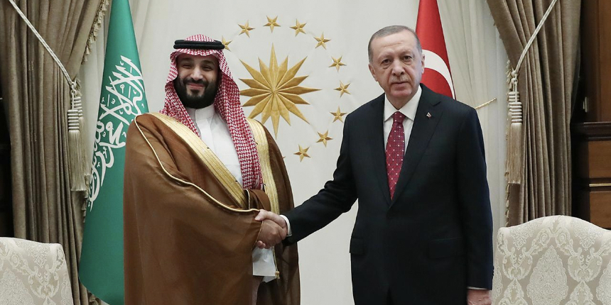 Cumhurbaşkanı Erdoğan, Prens Selman ile görüştü