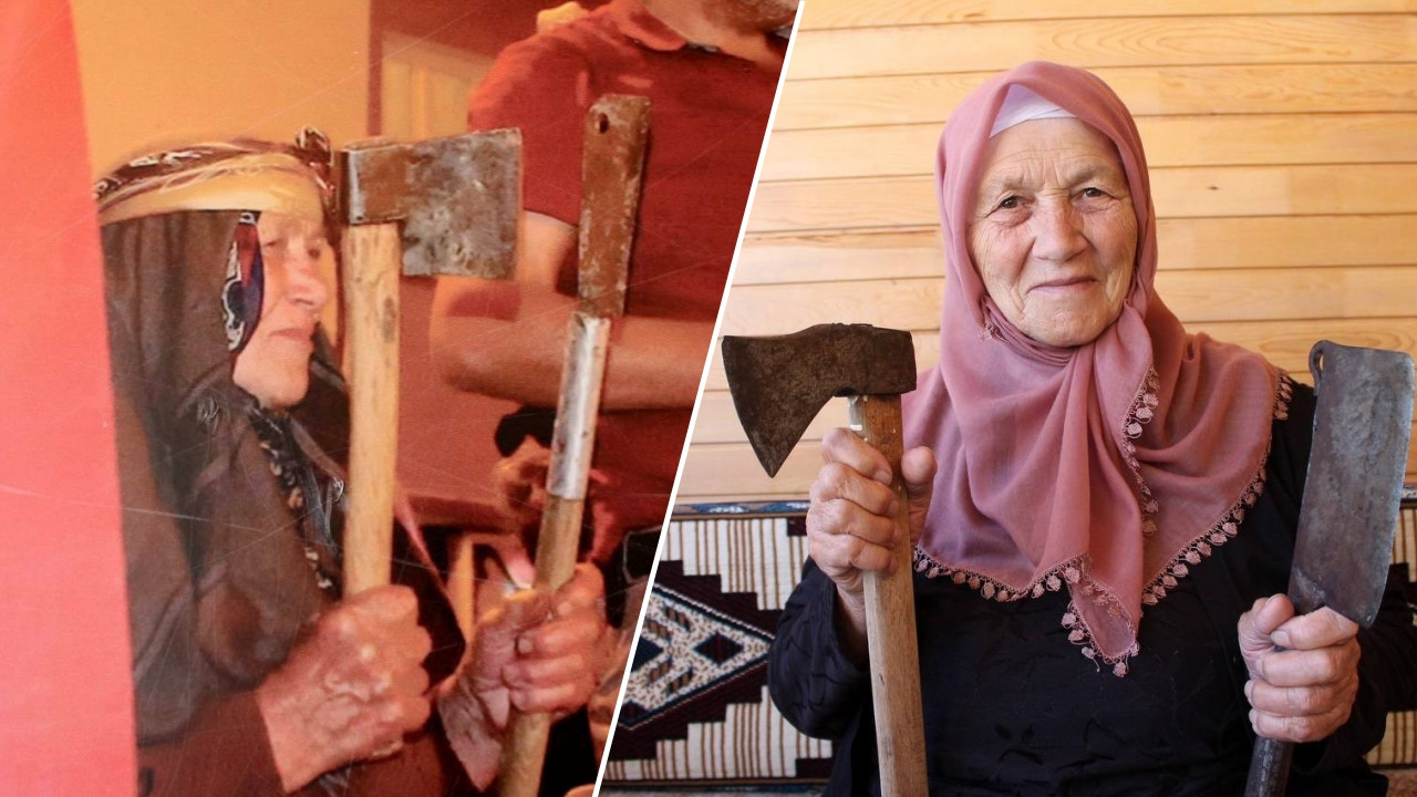 Balta ve satırla vatanı savunmuştu: Hesna nine 15 Temmuz gecesini anlattı..."Yine olsa yine giderim"