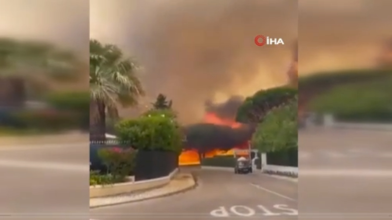 İspanya’da orman yangını! 2 bin 300 kişi tahliye edildi