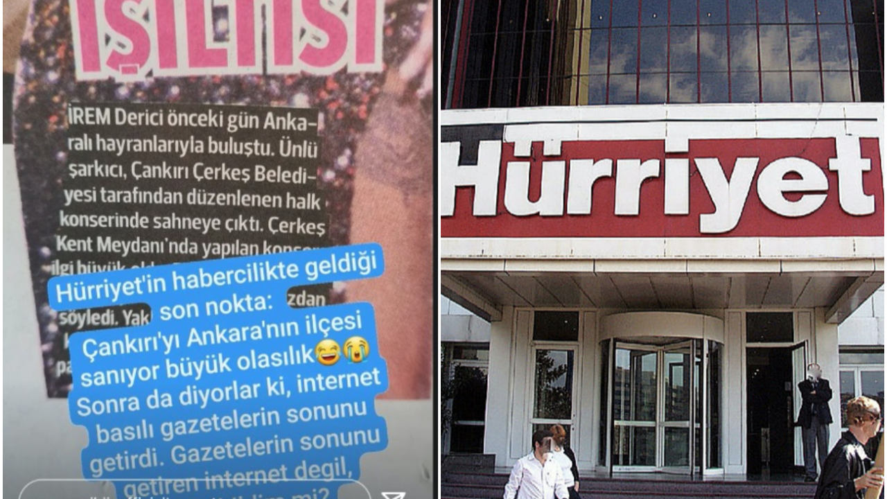 Superhaber yazarı Nuran Yıldız fena yakaladı! 'Hürriyet'in habercilikte geldiği son nokta!'