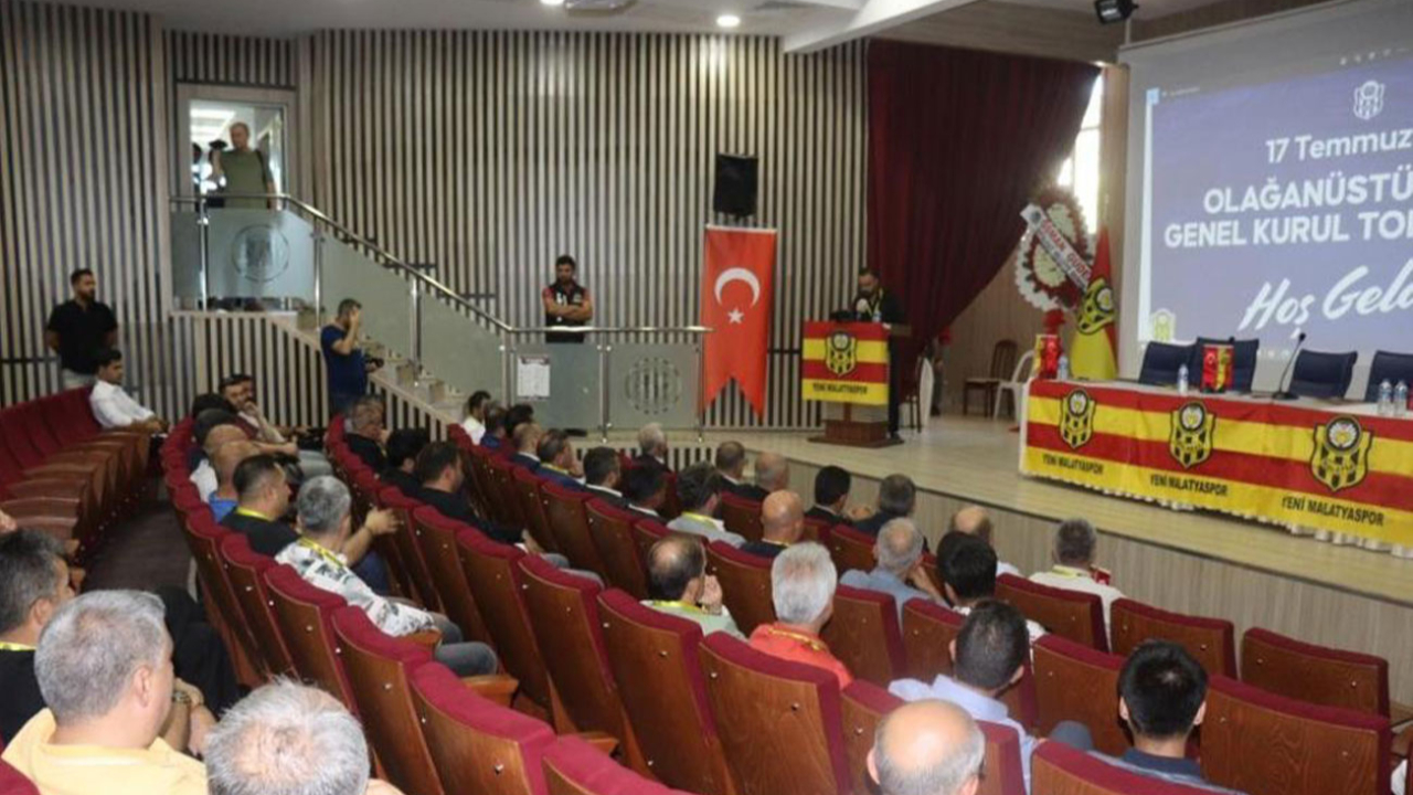 Yapılan genel kurulda Yeni Malatyaspor'un başkanı Hacı Ahmet Yaman seçildi