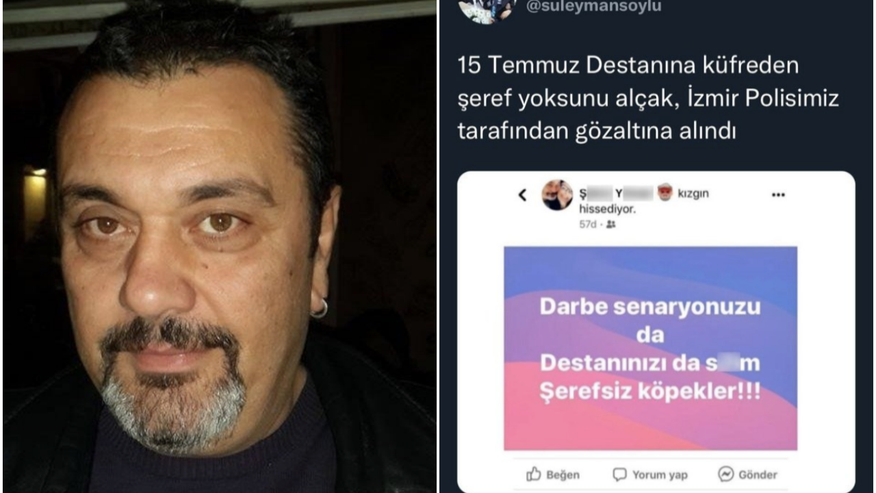 15 Temmuz'a küfürler savurmuştu! İfadesinde böyle kıvırdı: Hesabım hacklendi...