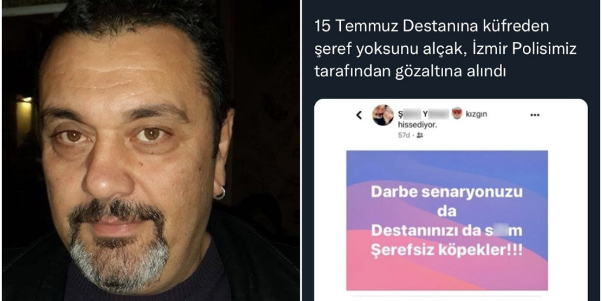 15 Temmuz'a küfürler savurmuştu! İfadesinde böyle kıvırdı: Hesabım hacklendi...