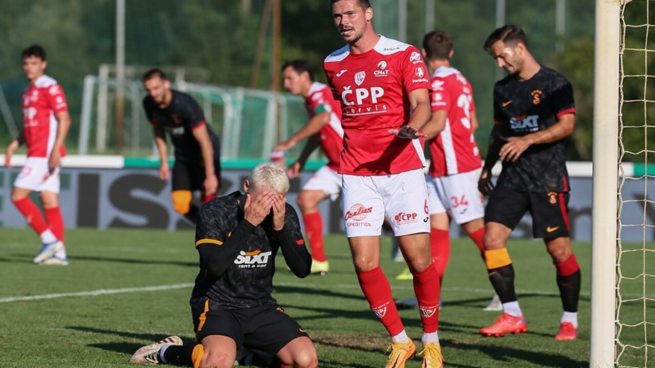 Galatasaray,  Çekya ekibi Pardubice ile golsüz berabere kaldı