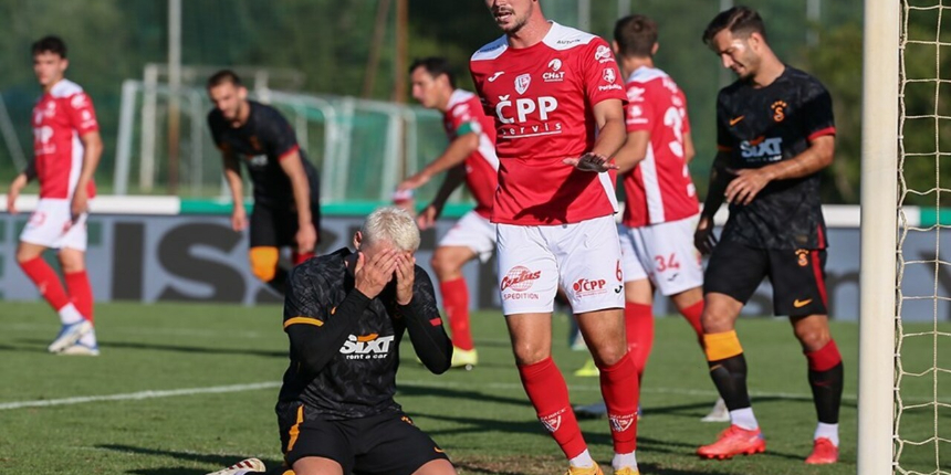 Galatasaray,  Çekya ekibi Pardubice ile golsüz berabere kaldı