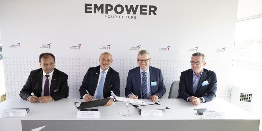 TUSAŞ üçlük attı: Airbus’la 3 yeni işbirliği imzalandı