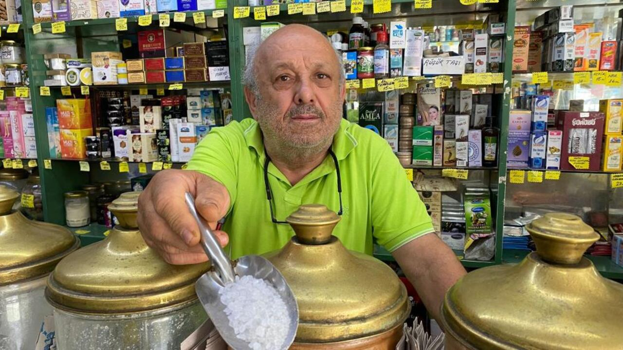 Bin bir derde deva Çankırı tuzuna vatandaşlardan yoğun ilgi