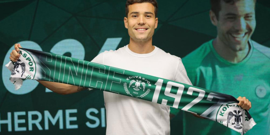Konyaspor, sol bek oyuncusu Guilherme Sitya'nın sözleşmesini 2 yıl daha uzattı