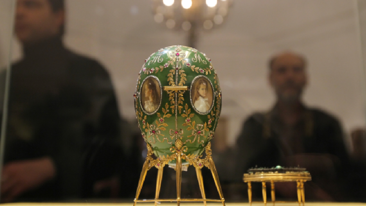 Rus oligarka ait yatta Faberge yumurtası bulundu! 1842 yılında 50 tane üretilmişti