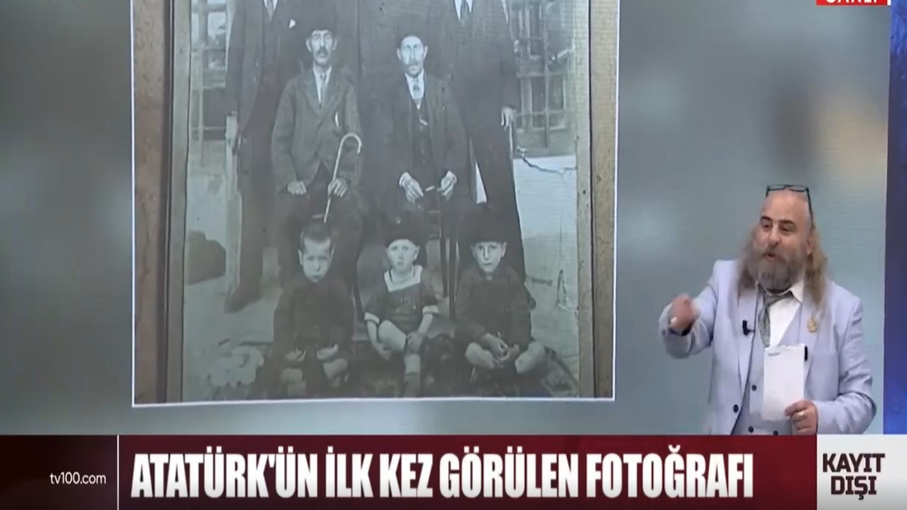 Atatürk'ün 5 Yaşındaki Fotoğrafı Ortaya Çıktı! Ulu Önder Atatürk'ü Hiç Böyle Görmediniz