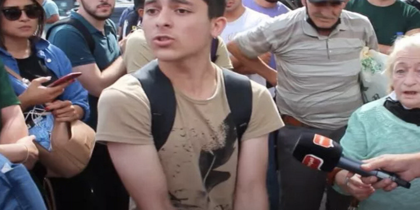 'Ben bir insanım' sözüyle gündem olmuştu! 17 yaşındaki Suriyeli genç Cumhurbaşkanlığı Külliyesi'nde ağırlandı