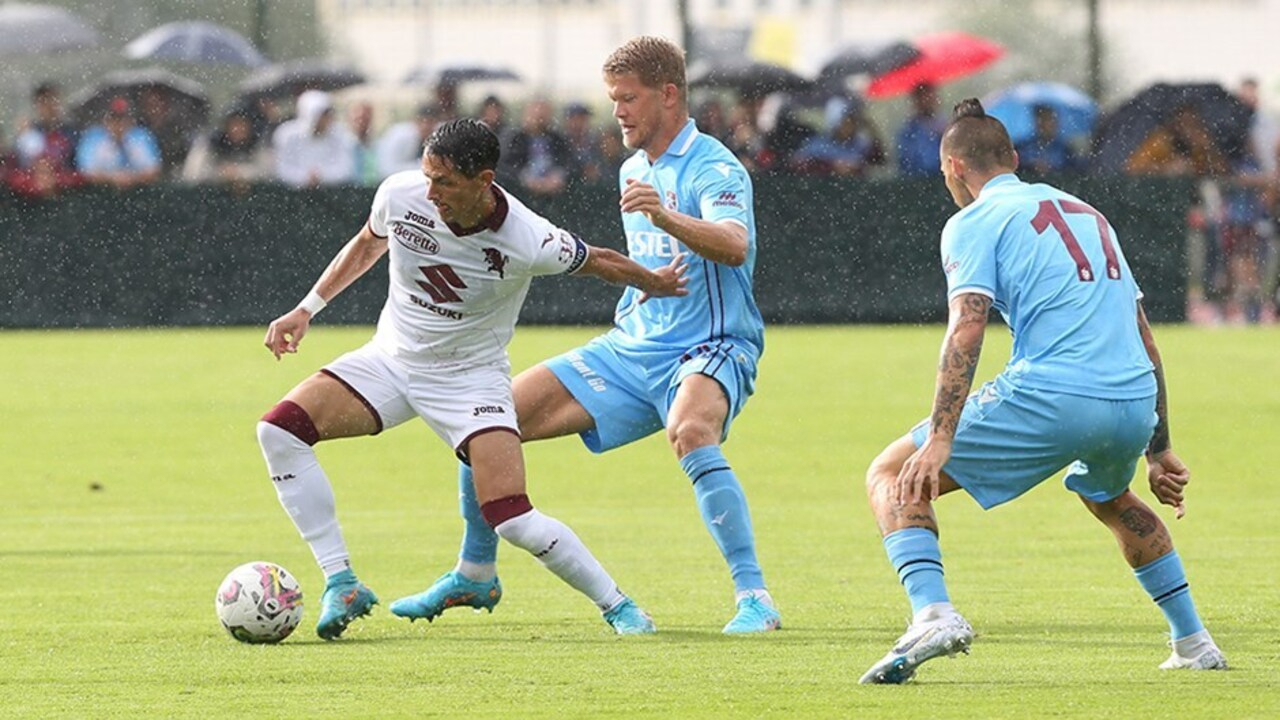 Son şampiyon Trabzonspor, İtalyan ekibi Torino'ya farklı mağlup oldu
