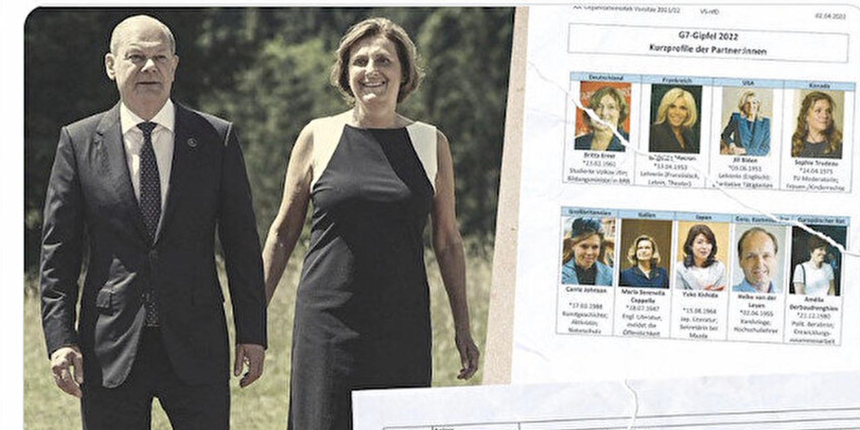 Almanya Başbakanı Scholz'un çöpünden 'devlet sırrı' çıktı! G7 zirvesinden notlar da bulundu
