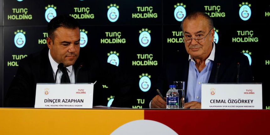 Galatasaray Kulübü ile Tunç Holding arasında yeni sponsorluk anlaşması imzalandı