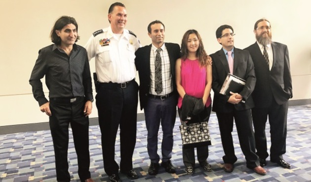 O teröristlerle hatıra fotoğrafı..!  PKK-ABD ortaklığı  Washington'da