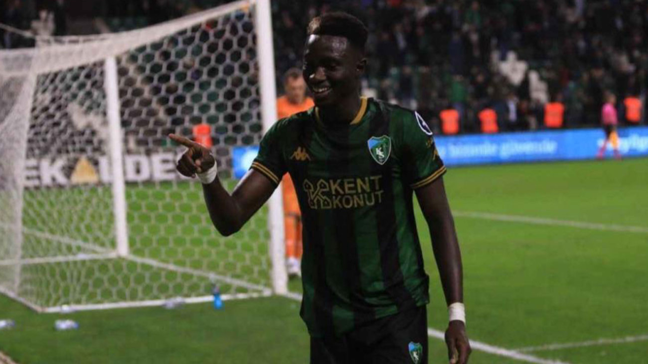 Kocaelispor'da Mouhamed Diop, 1 yıllığına Moldova'nın Sheriff kulübüne kiralandı