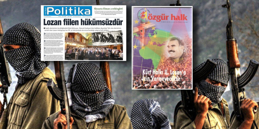 PKK terör örgütünün Lozan düşmanlığı