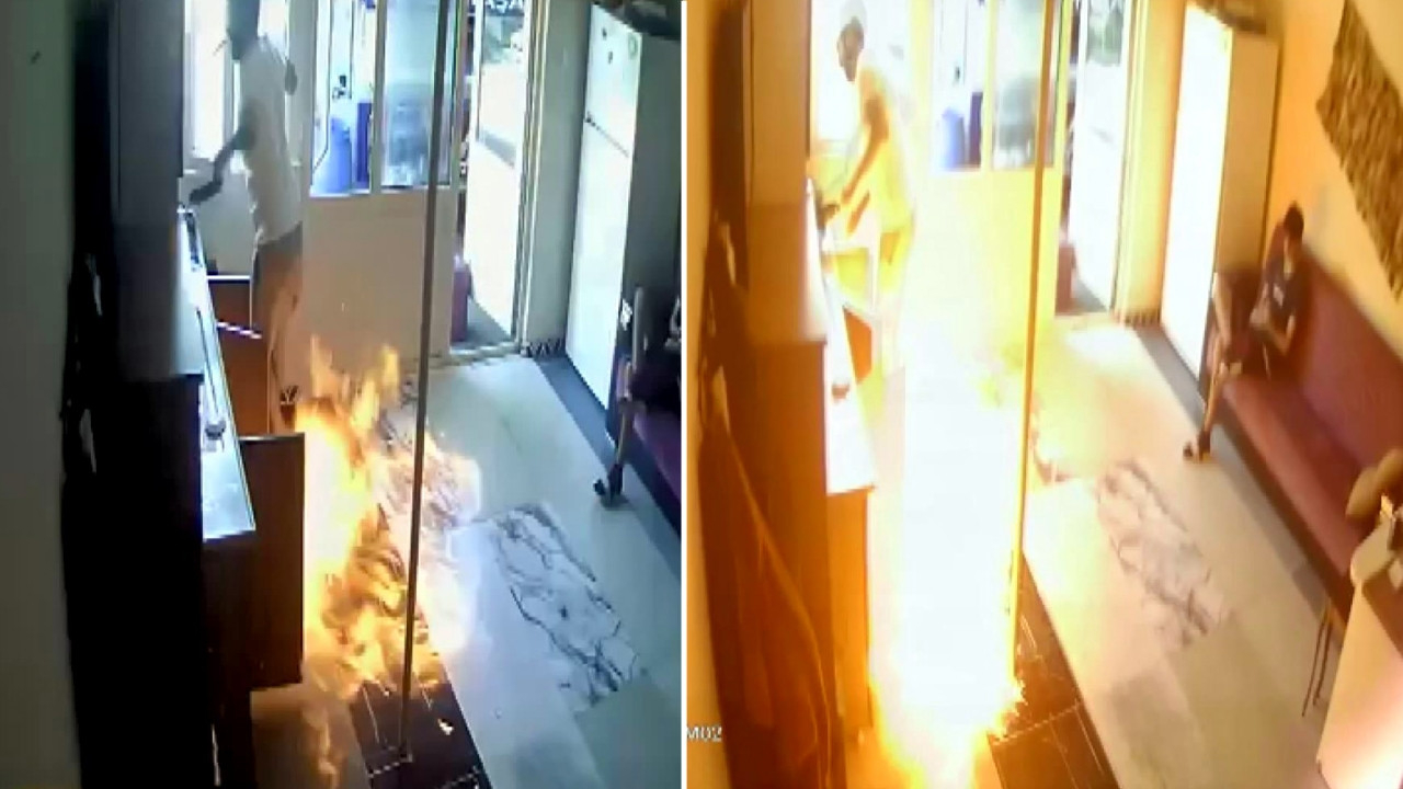 Avcılar'da gaz kaçağı patlaması! Korku dolu anlar kamerada... "Mutlaka değiştirin" uyarısı...