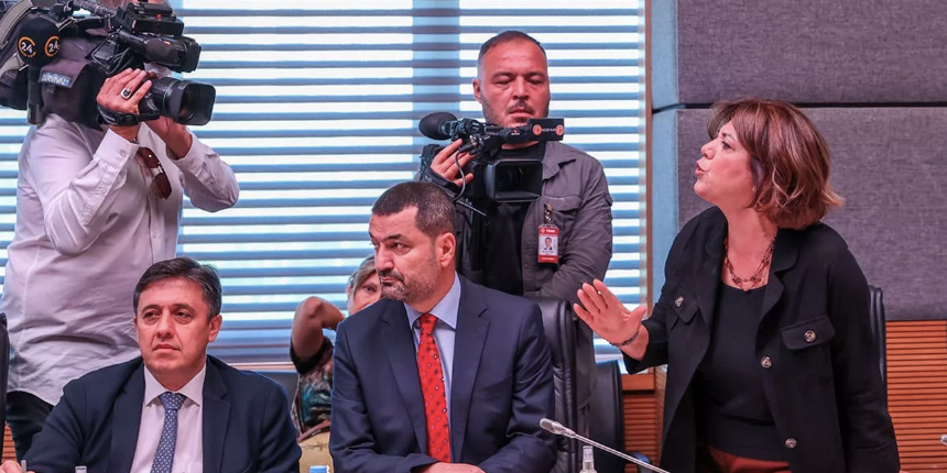 Karma komisyon toplantısında HDP'li Bektaş'tan çirkin sözler: "Pislik çıkışı" ortamı gerdi