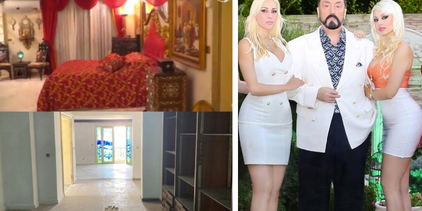 Adnan Oktar'ın günah yuvası satışa çıkarıldı! İşte 'stüdyo' kod adlı villadan yeni görüntüler