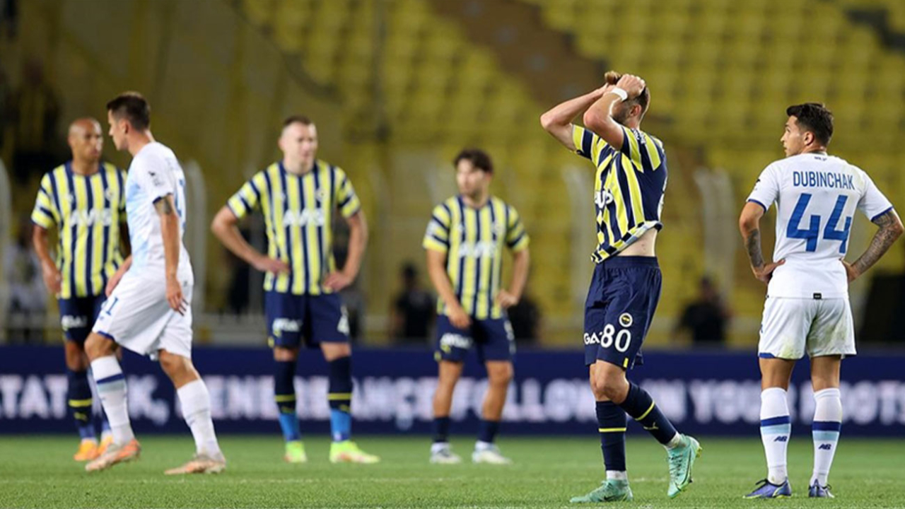 Dinamo Kiev'e elenen Fenerbahçe'nin Şampiyonlar Ligi hasreti 14 sezona çıktı