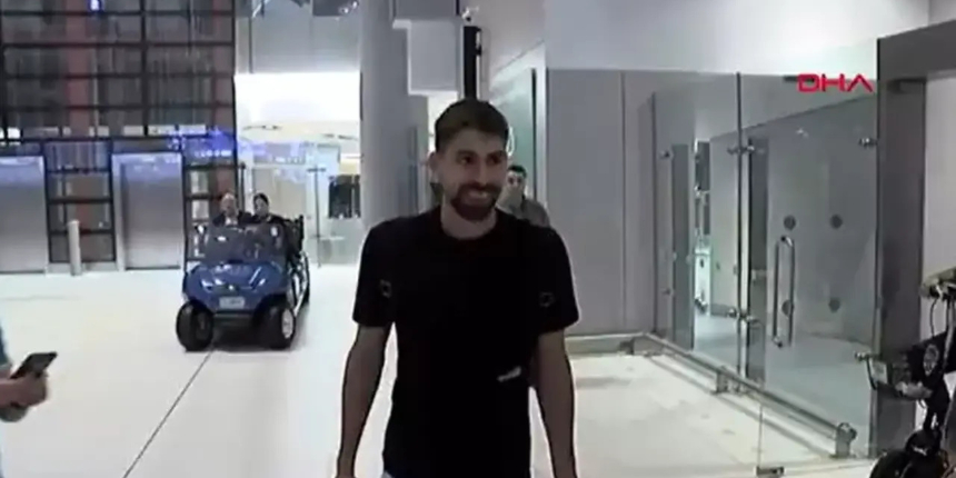 Fenerbahçe'nin yeni transferi Luan Peres, İstanbul'a ayak bastı