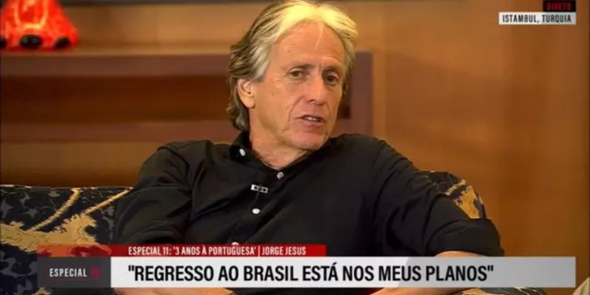 Jorge Jesus'dan transfer sözleri: Ülkesinde canlı yayına çıktı, bir bir açıkladı