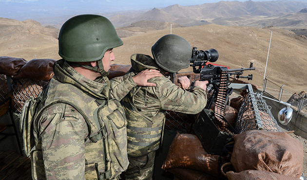Erzurum'da 3 terörist ölü ele geçirildi...
