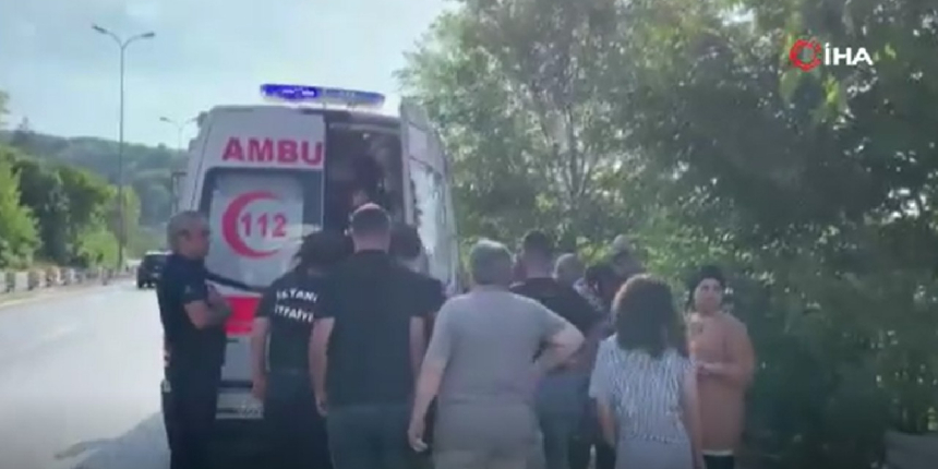 Sarıyer’de feci kaza: 1’i çocuk 10 yaralı