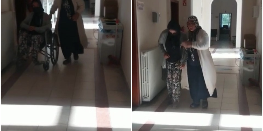 Pes dedirten anlar kamerada: Zabıtayı gören dilenci ayaklandı