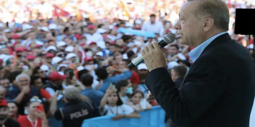 Cumhurbaşkanı Erdoğan'dan Kılıçdaroğlu'na: 'Seçimden sonra emekli CHP genel müdürü unvanını eklese iyi olur'