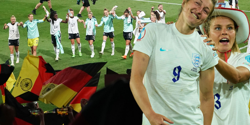 İngiltere ve Almanya karşı karşıya! Kadınlarda Avrupa futbolunun en büyüğü belli oluyor