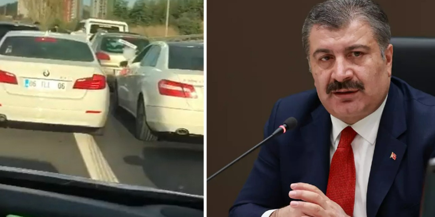 Ankara’da düğün konvoyunda ambulansa yol vermeyen sürücülere 11 bin 56 TL ceza