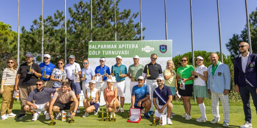 Apitera Golf Turnuvası'nda dereceye girenler belli oldu