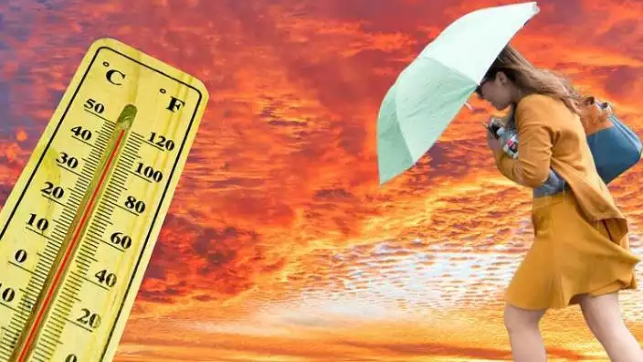 Meteoroloji'den yüksek sıcaklık ve kuvvetli rüzgar uyarısı! Harita yayınlayıp duyurdu...