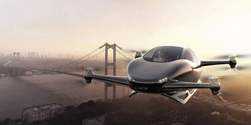 Volkswagen ilk uçan aracı eVTOL'u tanıttı! Uçuşa başlayacağı tarih açıklandı...