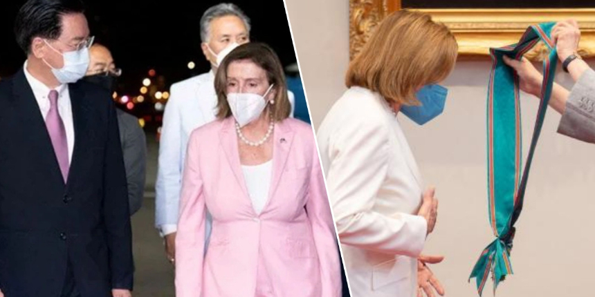 ABD ile Çin arasında Tayvan krizi! Tayvan lideri, Pelosi'ye şeref madalyası taktı! İşte krizde son durum...