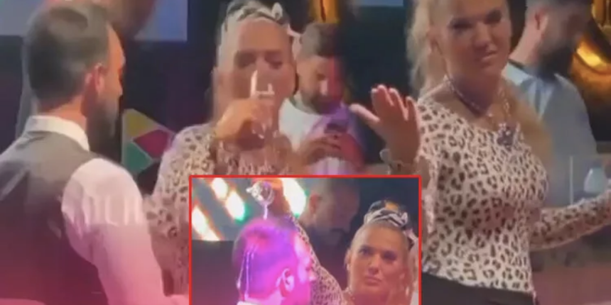 Demet Akalın'ın kafasına şampanya döktüğü garson konuştu