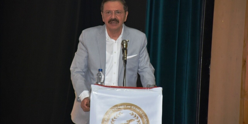 TOBB Başkanı Hisarcıklıoğlu: Zenginleşmenin yolu ticaret, ticaretin de ilacı huzurdur