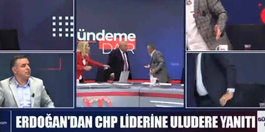 Canlı yayında üzerine yürüdü, program arasında korumasına dövdürttü!
