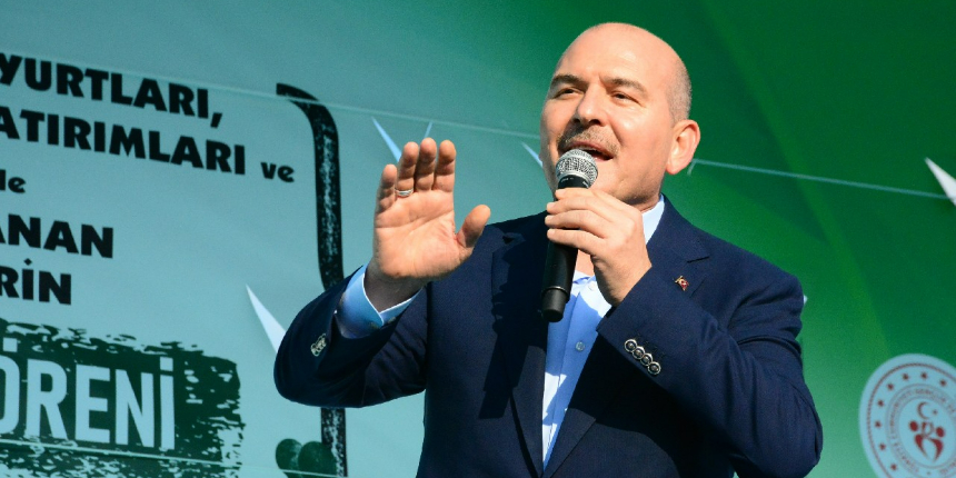 Bakan Soylu: Seçim akşamı Erdoğan'ın önünde diz çökecekler!