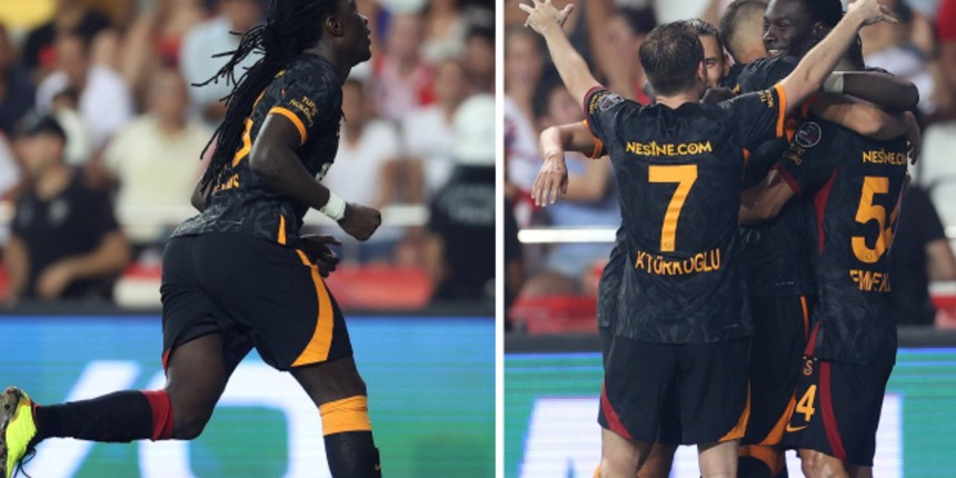 Galatasaray galibiyetle başladı! Antalya karşısında üç puanı son dakikada aldı
