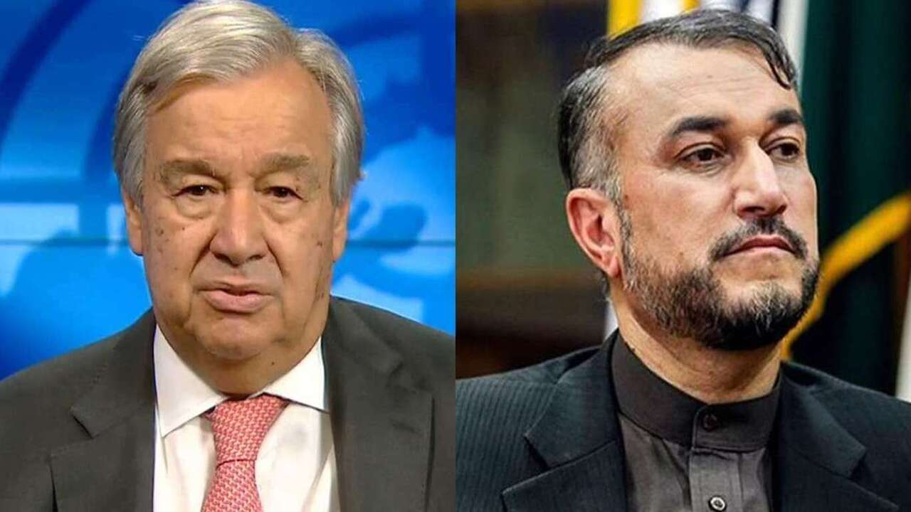 İran Dışişleri Bakanı Abdullahiyan, BM Genel Sekreteri Guterres ile nükleer anlaşmayı görüştü