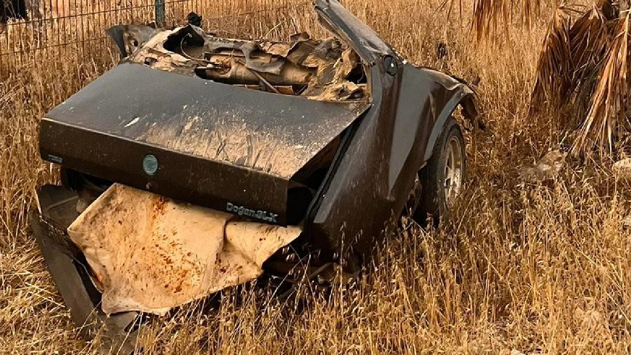 İkiye bölünen otomobil baba ve 16 yaşındaki kızına mezar oldu